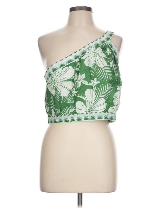 FARM Rio Tops - FARM Rio Macaw Elegance Crop Top